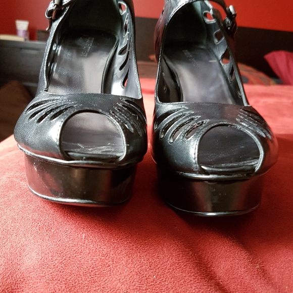 Nine West leather shoes size 7 - Picture 3 of 8